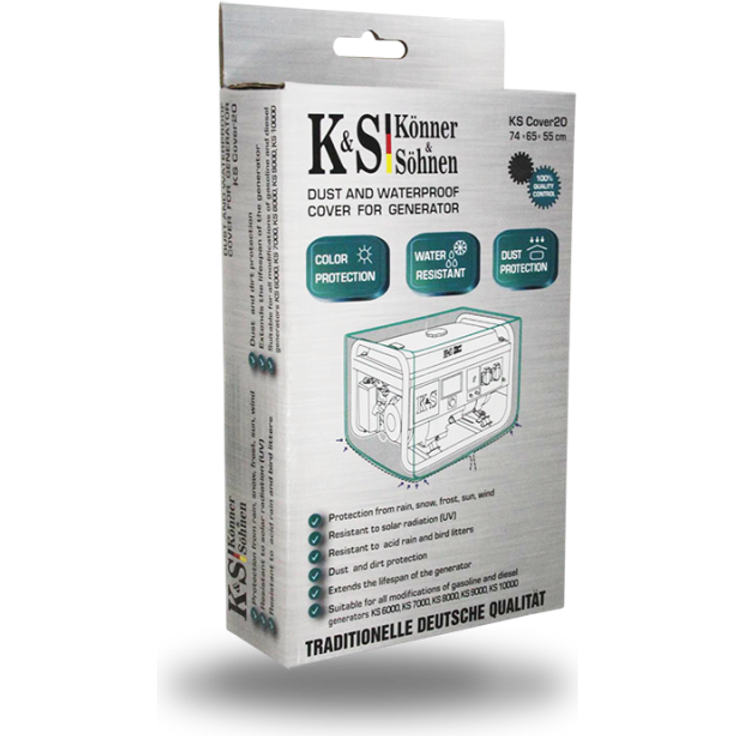 Könner & Söhnen KS Cover 20, Schutz vor Regen, Schnee, Sonne und Wind – Bild 5