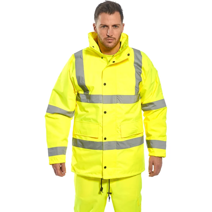 Portwest Warnschutzjacke bis zu -40°C in Gelb Gr. XXS – Bild 5