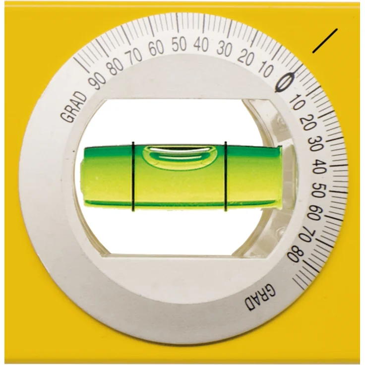 STABILA Torpedo-Wasserwaage Type 70 TMW, 26 cm, leichtes Alu-Profil, Magnetstreifen, 1 Horizontal-Libelle, 1 Vertikal-Libelle, 1 drehbare Winkel-Libelle, Made in Germany – Bild 8