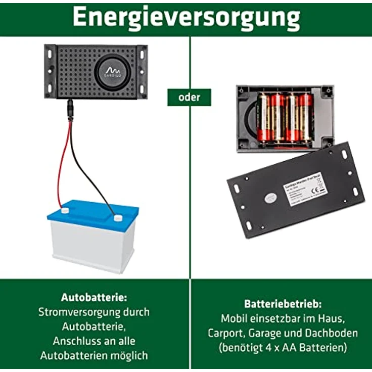 Gardigo Dual Marderabwehr Funktionsart Multifrequenz Wirkungsbereich 60m² 1St. – Bild 4