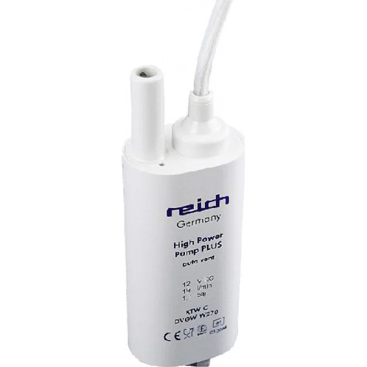 Reich Tauchpumpe 19l - 1,1 bar, mit automatischer Entlüftung u. Sieb Tauchpumpe