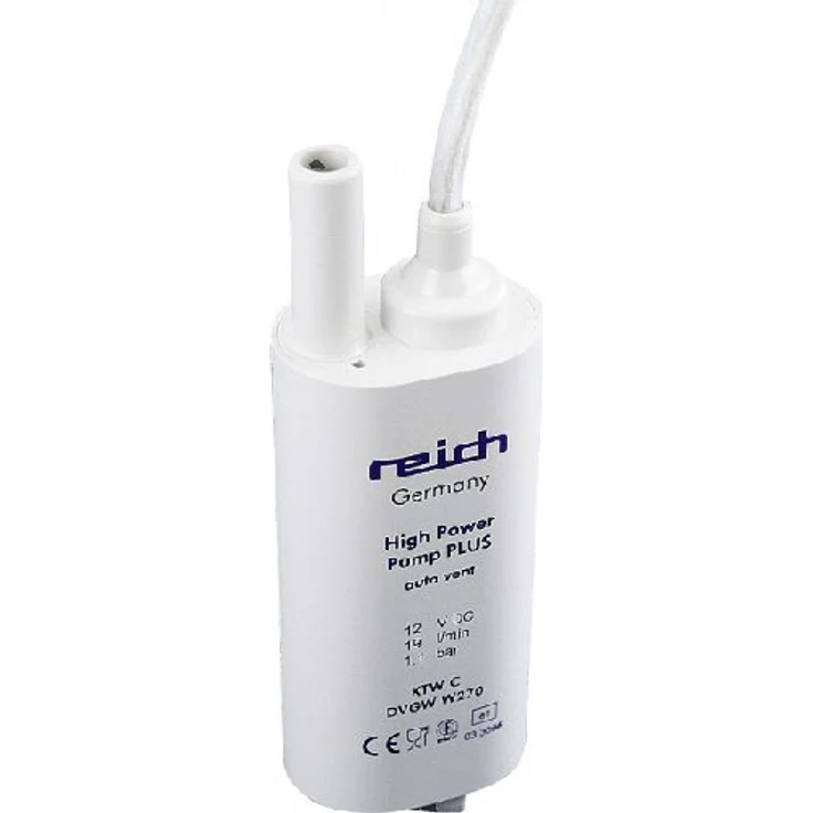 Reich Tauchpumpe 19l - 1,1 bar, mit automatischer Entlüftung u. Sieb Tauchpumpe