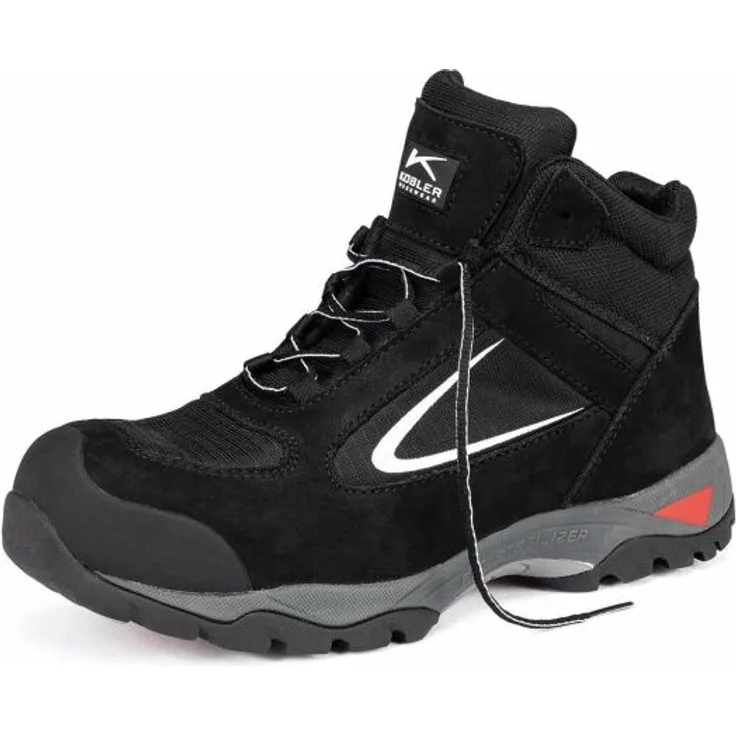 Kübler Pulse Stiefel S3, schwarz/pink, 40 81589913-99-40