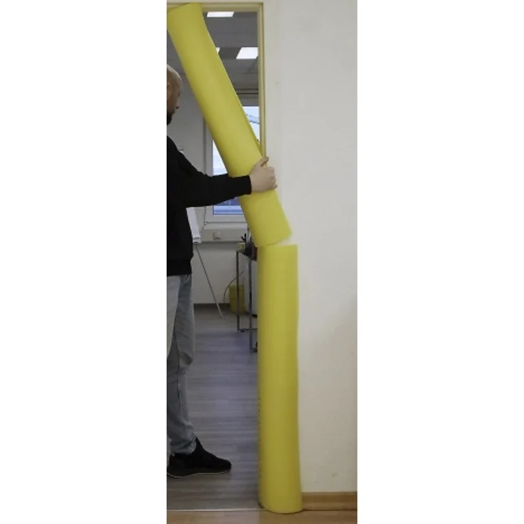Scorprotect ® Türrahmen-Klemmschiene signalgelb Universalklemmschiene 100 bis 250 mm ( 2x 1m Stücke) – Bild 5