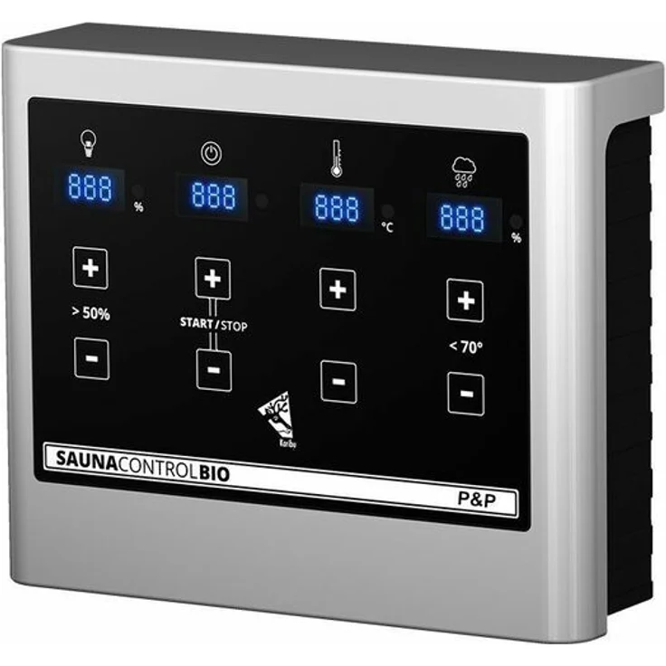 Karibu Saunaofen 3,6 kW PnP Bio Set mit Steinen und Steuerung Easy – Bild 2
