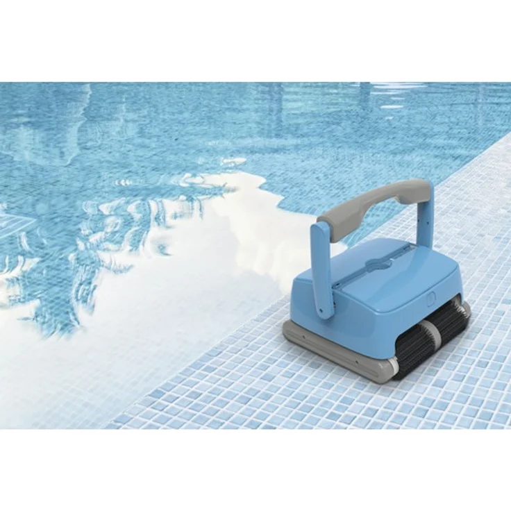 Orca Akku-Poolroboter 300CL für Pools bis 120 m², 2 h Laufzeit, Poolboden, Poolwände, 13,6 kg, 15 m Kabellänge, 130 W – Bild 4