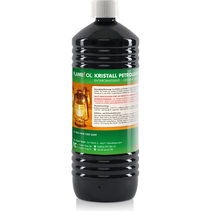 Höfer Chemie GmbH 120 x 1 Liter Petroleum Heizöl in Flaschen