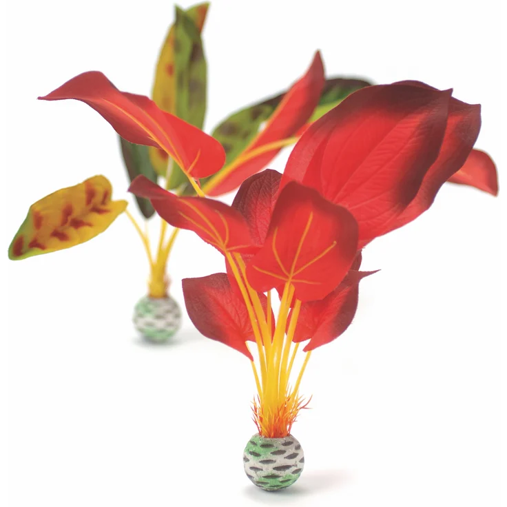 biOrb Seidenpflanzen Set groß grün & rot (46102) – Bild 1
