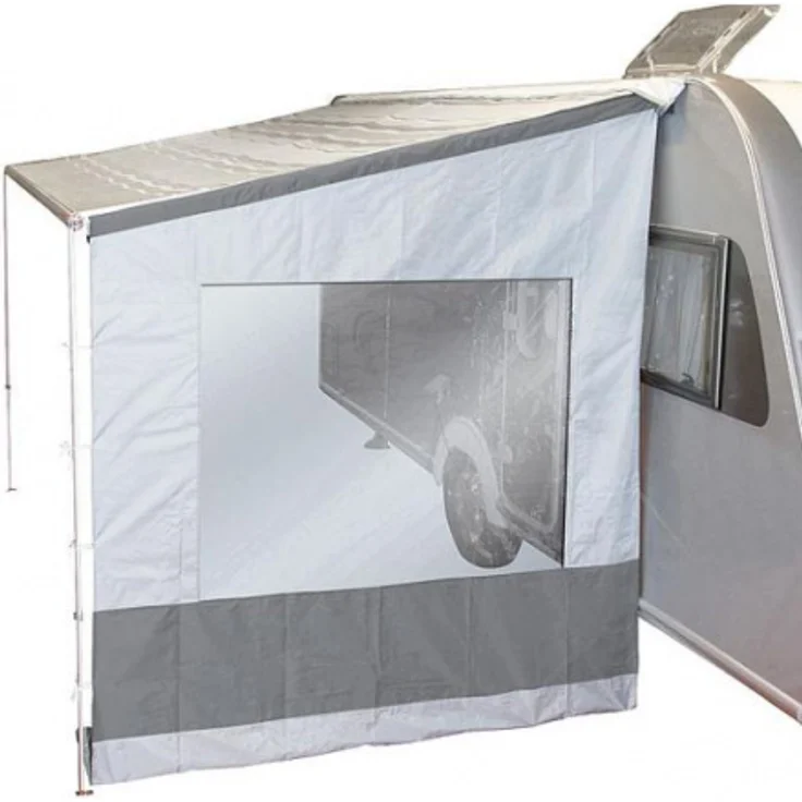 Universal Markisen Seitenwand mit Fenster für Wohnwagen und Reisemobil – Bild 1
