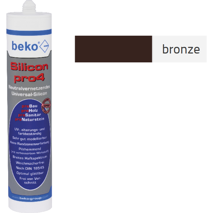 Beko pro4 Premium-Silicon 310ml - bronze