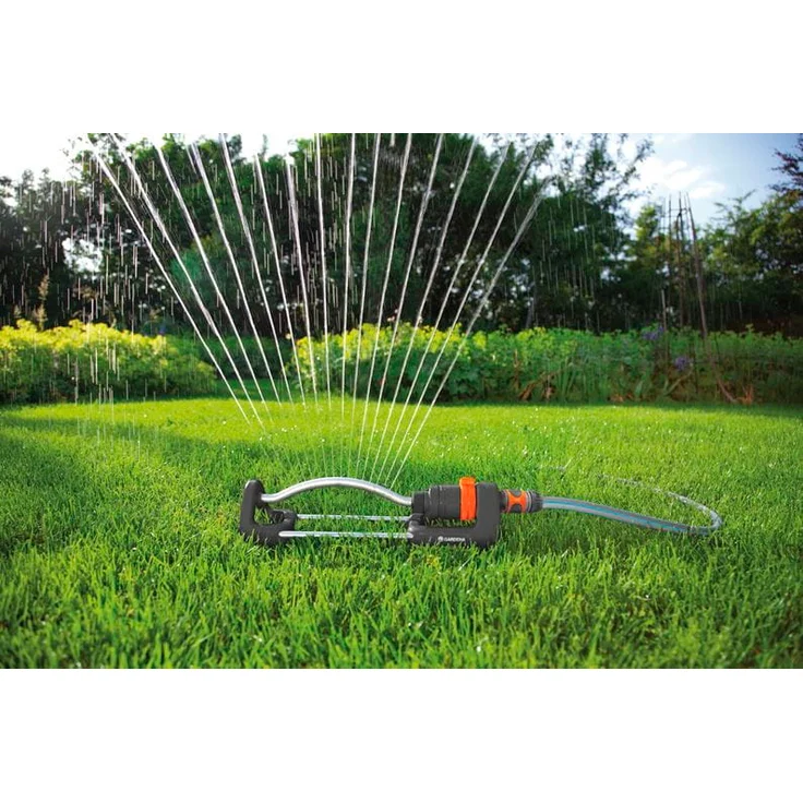 GARDENA Viereckregner Aqua S (18700-32) 220 m² Beregnungsfläche 17 m Beregnungsweite – Bild 2
