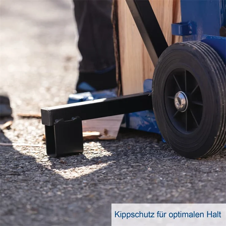 Scheppach Compact 15T Holzspalter stehend, 15 Tonnen Spaltkraft 400V 3500W, Meterholz bis 1070mm / max. Ø 450mm, schwenkbarer Tisch, Hartholz & Weichholz - inkl. Fahrvorrichtung – Bild 3