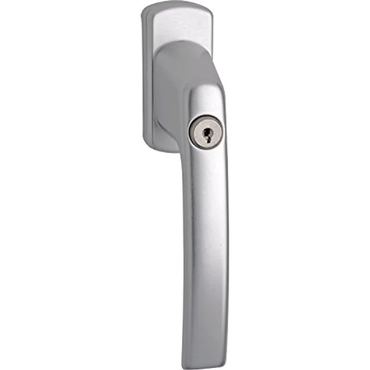 MACO Fenstergriff Harmony weiß mit Sperrzylinder Stiftlänge 43 mm 10-12 mm Nocken
