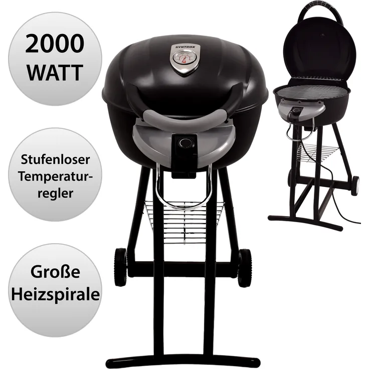 Elektrogrill Grillwagen Balkon