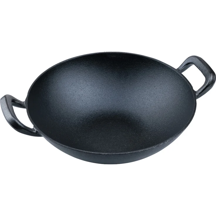 SANTOS Gusseisen Wok, Ø 32 cm
