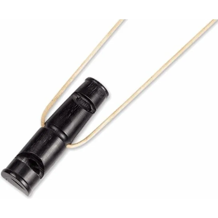 Nobby Büffelhornpfeife zwei-Ton 7 cm