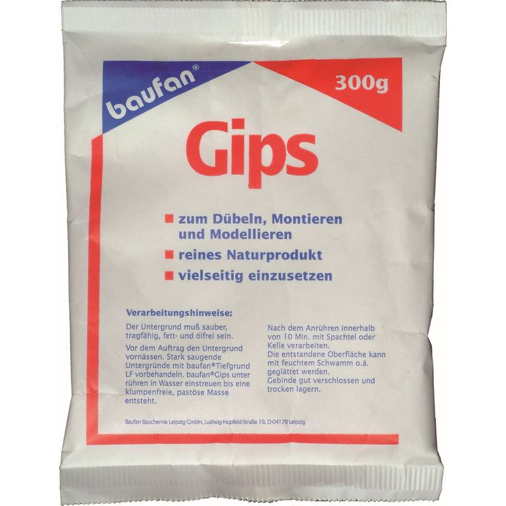 Baufan Modellgips 300 G