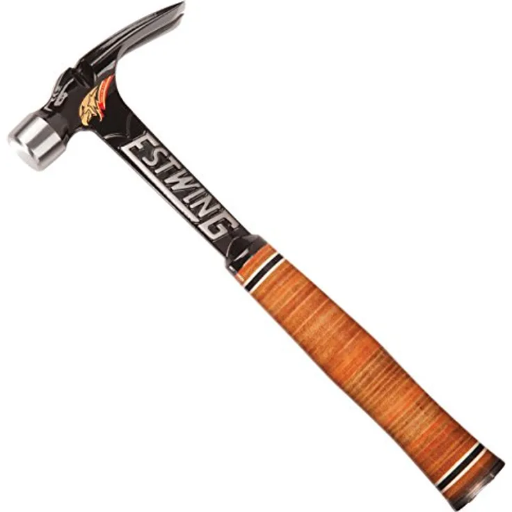 Estwing Klauenhammer Ultra, Ledergriff Kopfgewicht 425,2 gramm glatt