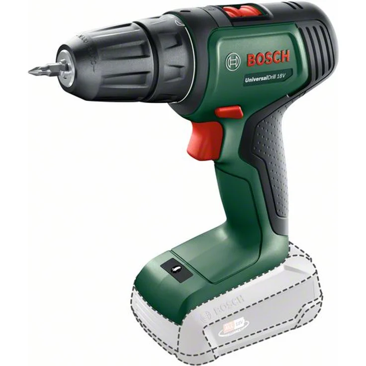 Bosch UniversalDrill 18V 06039D40 00 Power for All 18V Akku-Bohrschrauber 1,5 Ah ohne Akku ohne Ladegerät im Karton – Bild 8