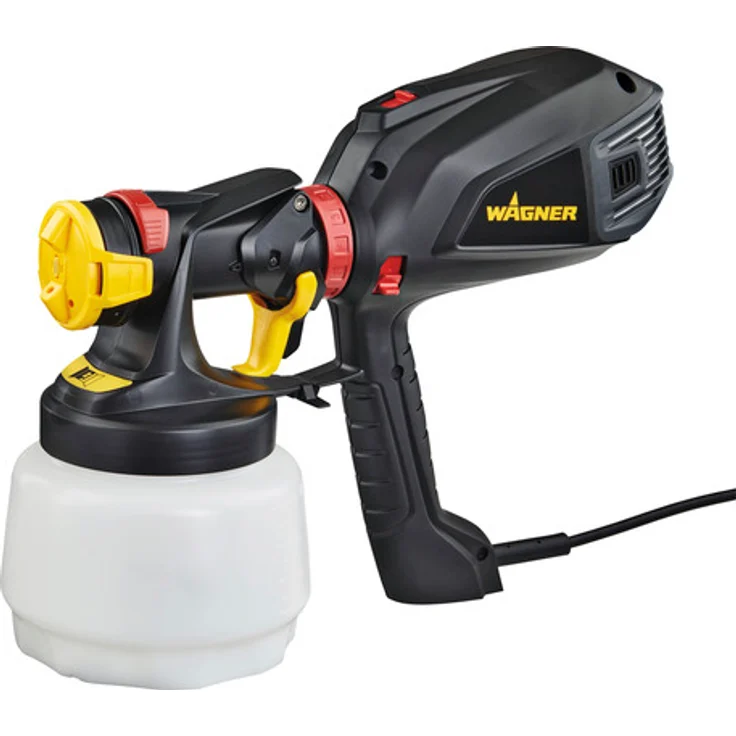 WAGNER Farbsprühsystem W 575 FLEXiO für Dispersions- und Latexfarben, Lacke und Lasuren im Innenbereich, 15 m² in 6 min, Behälter 1300 ml-800 ml, 630 W – Bild 10