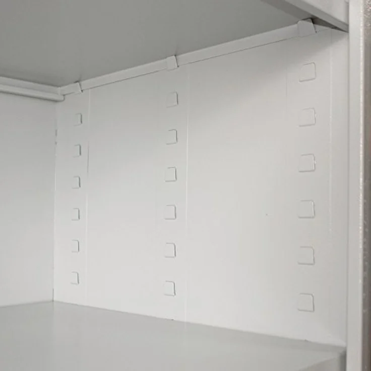 Dema - Werkzeugschrank Werkstattschrank Metallschrank XXL Schrank 2-türig 110x192x58 cm – Bild 3