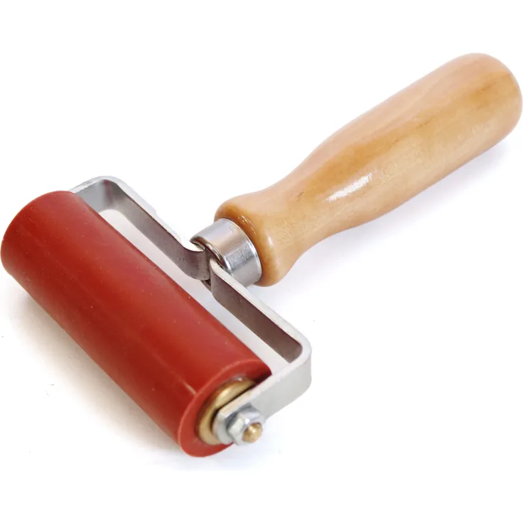 Profi Andrückrolle 90 mm Silikon Andrückwalze Andrück Rolle Folie Dachdecker