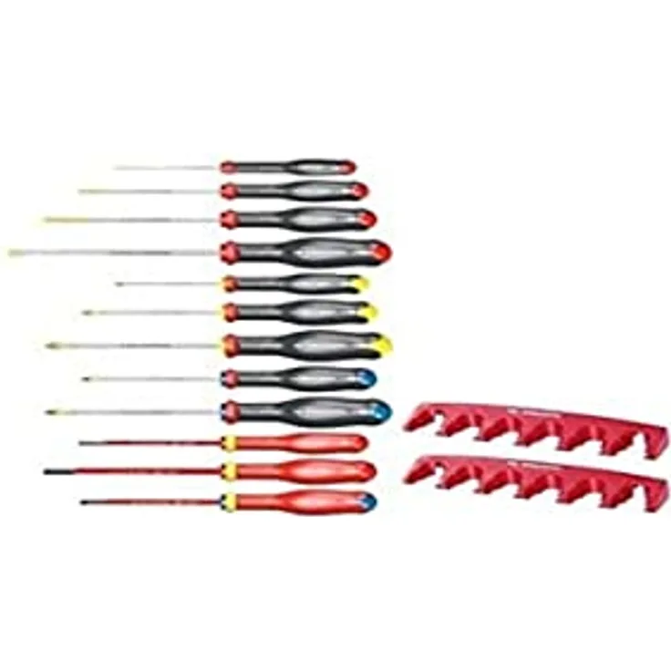 Facom Schraubendreher-Set 12-tlg u. 2 Halter