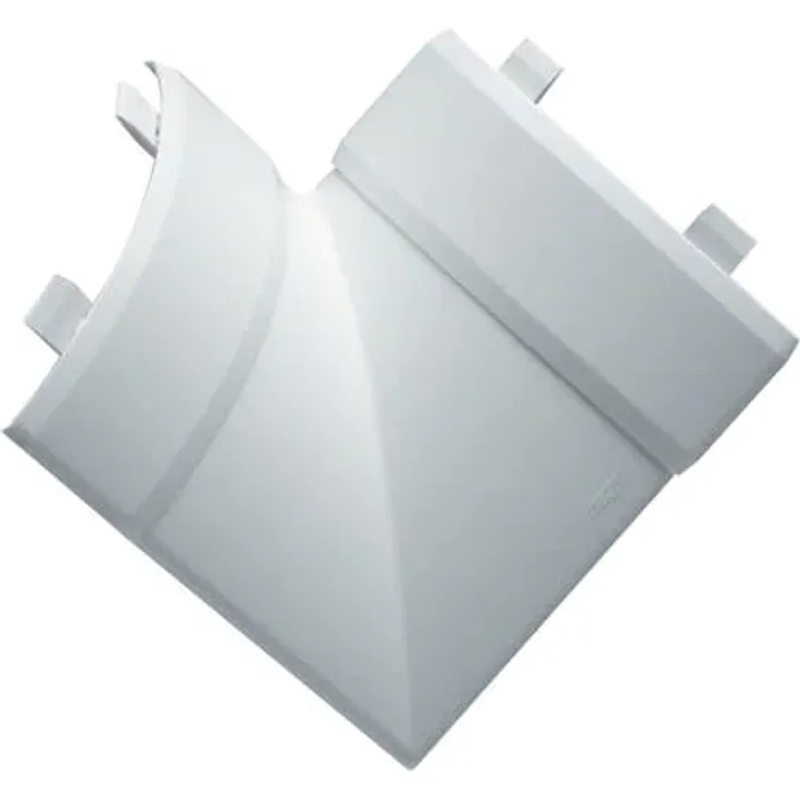 Flachwinkel EK4004059016kaschierend PVC zu 40x40mm verkehrsweiß (EK4004059016)