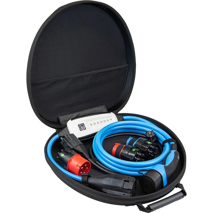 NRGkick Set Optimal mit WLAN, Bluetooth mobile Ladestation (bis 22 kW) mit Typ 2-Ladekabel 7,5 m – Bild 1