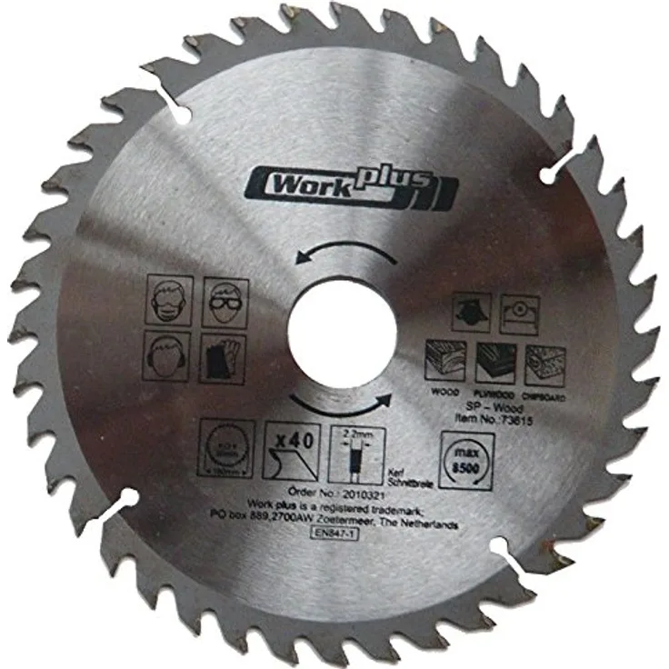 Easy Work 262504 Kreissägeblatt HM 180mm
