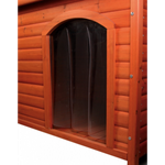 Trixie natura Kunststofftür für Hundehütte 24 × 36 cm