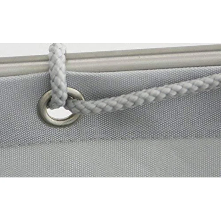 Balkonverkleidung 90 x 500 cm silbergrau - Preisvergleich – Bild 2