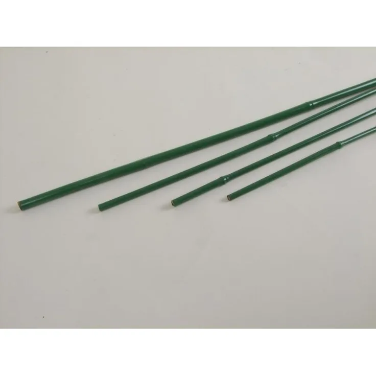 BURI 24 Stück Blumenstab 120 cm Bambus Pflanzenstütze Halter Rankhilfe Garten Außen