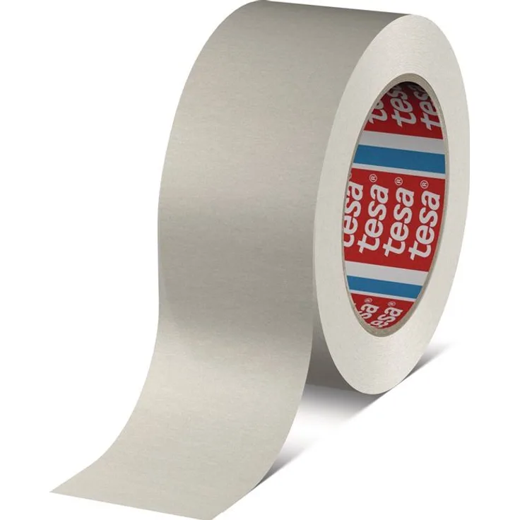Verpackungsklebeband Papier tesapack 4713 weiß L.50m B.50mm TESA VE: 1