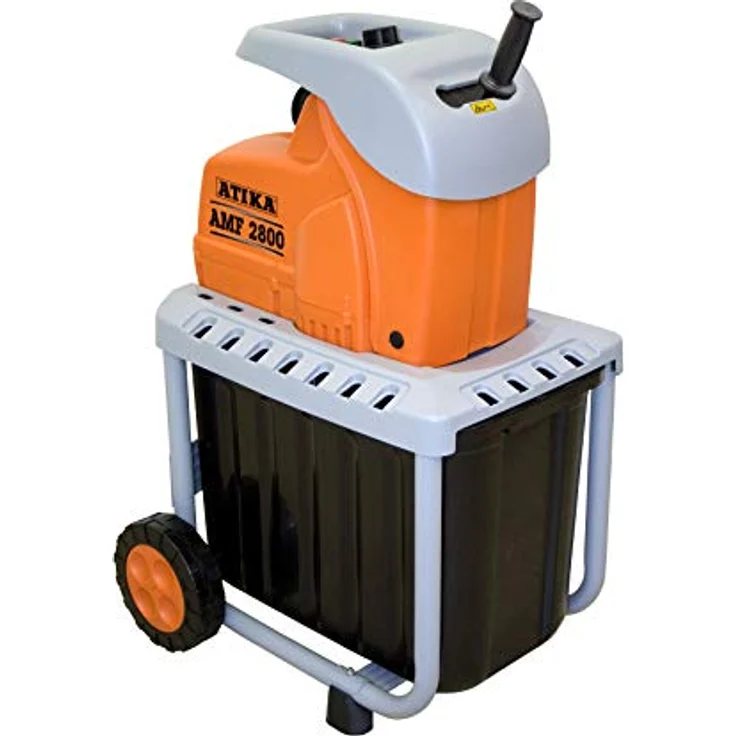 Atika AMF 2800 Leistung 2 800 W Häckselsystem Messer Materialstärke 4 5 cm Fangsackvolumen 61 Liter Geräuschentwicklung 105 dB – Bild 2