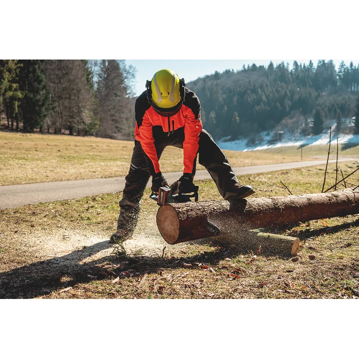 Metabo Akku Kettensäge MS 36-18 LTX BL 40 (2x 18 Volt, Li-Ion, 40 cm Schwert, wartungsfreier bürstenloser Motor, automatische Kettenschmierung) ohne Akku und Ladegerät, im Karton – Bild 9