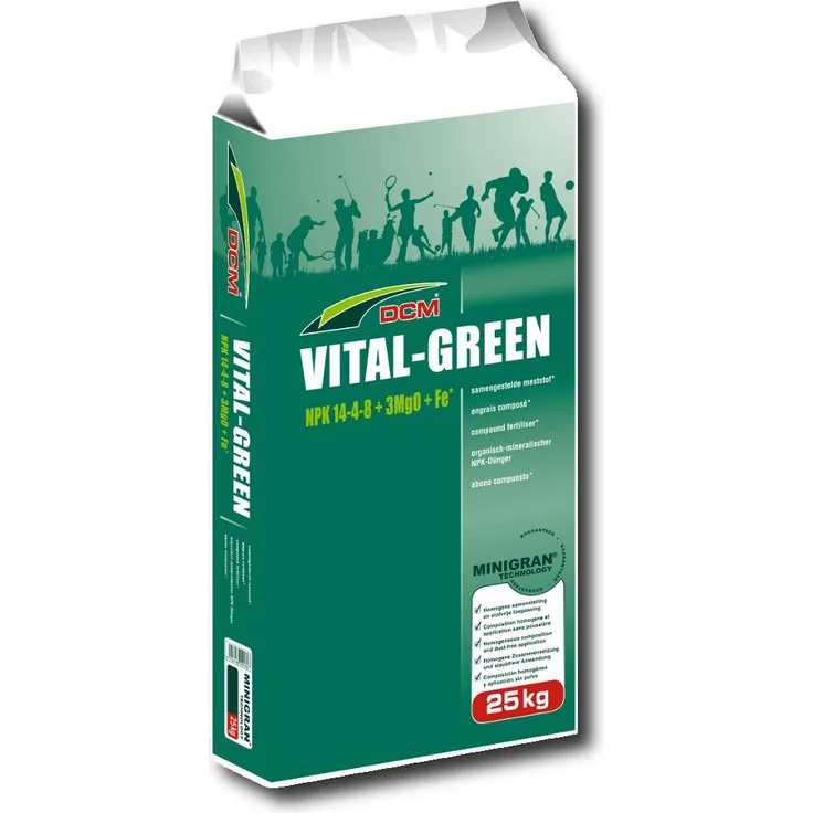 DCM Profi Sportrasendünger Vital Green, 25 kg