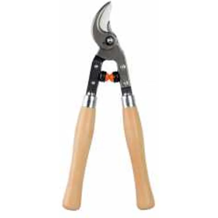 Bahco Professionelle 30-mm-Bypass-Astscheren mit Holzgriff und geschmiedeter Gegenklinge, 400 mm