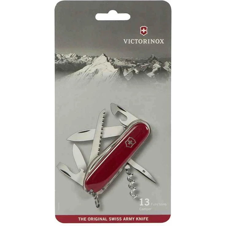 VICTORINOX Offiziersmesser ''Camper'' 91 mm 13 Funktionen – Bild 2