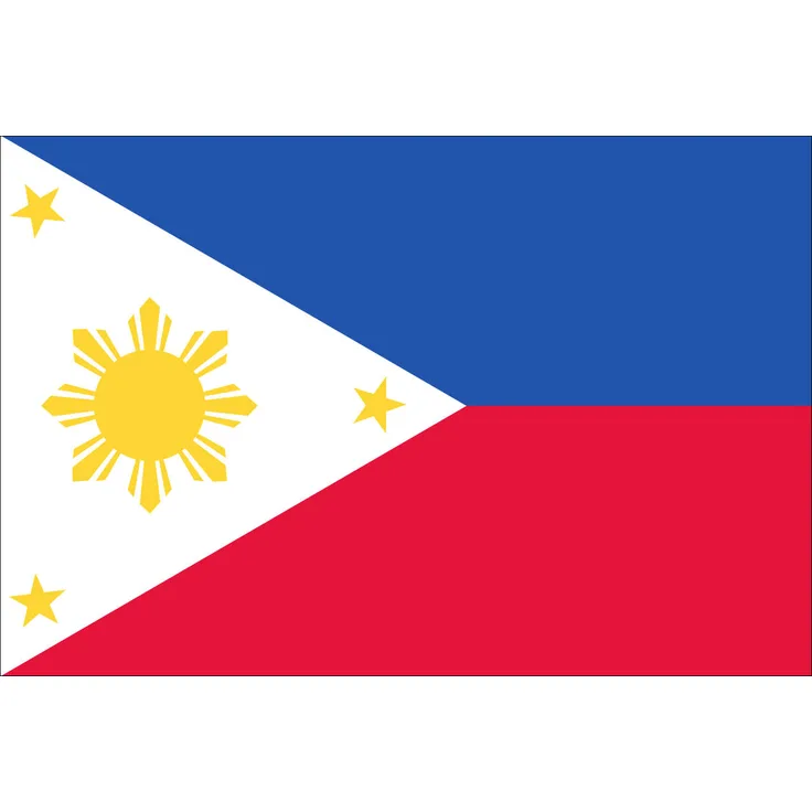 Flagge Philippinen 120 g/m² ca. 120 x 200 cm