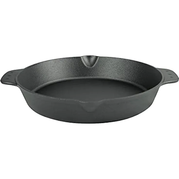 SANTOS Gusseiserne Party-Pfanne XXL, Ø 44 cm