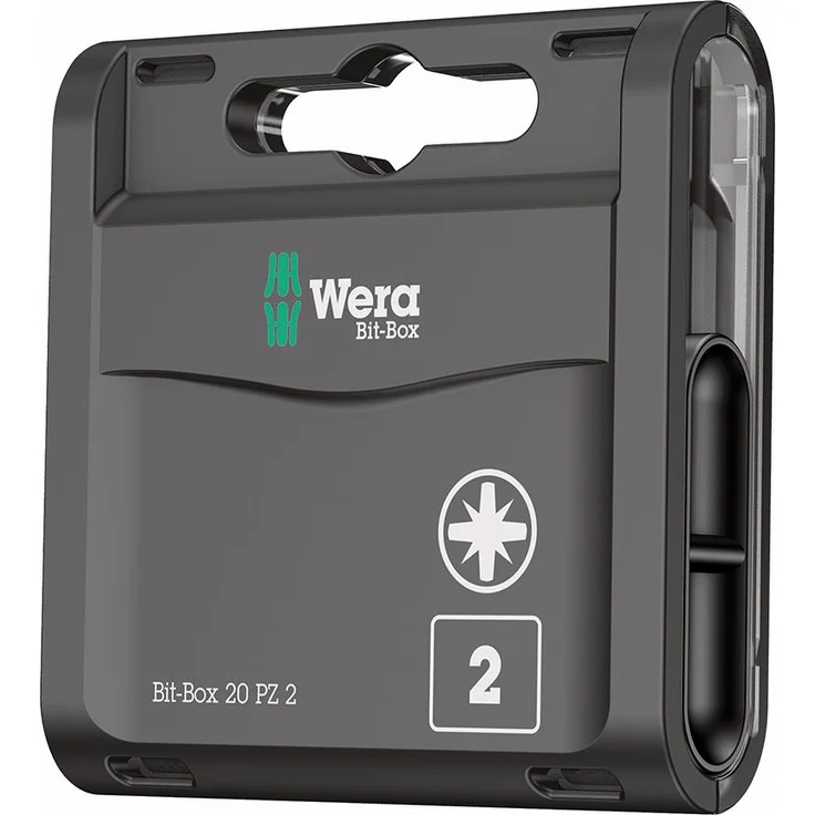 Wera 05057760001 Sortiment, Bit-Box PZ 2, 20-teilig, Stück – Bild 2