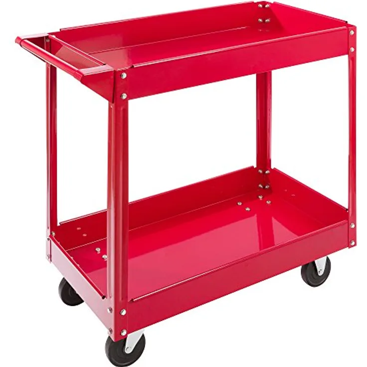 Werkstattwagen Werkzeugwagen Rollwagen Montagewagen Transportwagen Werkstatt - rot