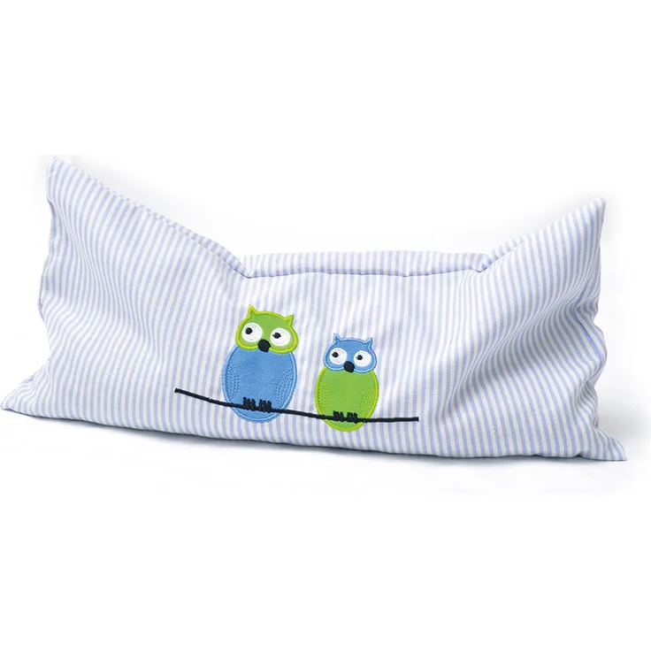 Aumüller Katzenspielkissen Eule Lilo mit Baldrian und Dinkelspelz XL