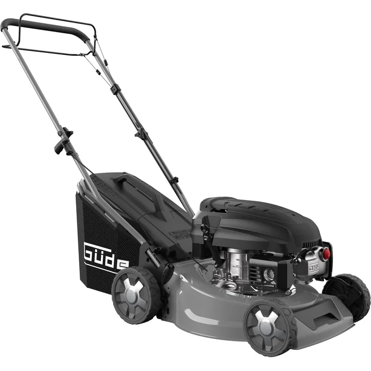 GÜDE Rasenmäher Benzin mit Antrieb Eco Wheeler 415 R 3in1 grau 145ccm 3PS 42cm