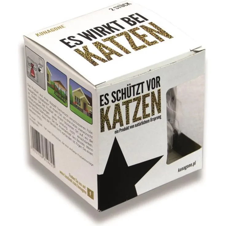 Katzenabwehr aus Tierhaaren 2er Pack