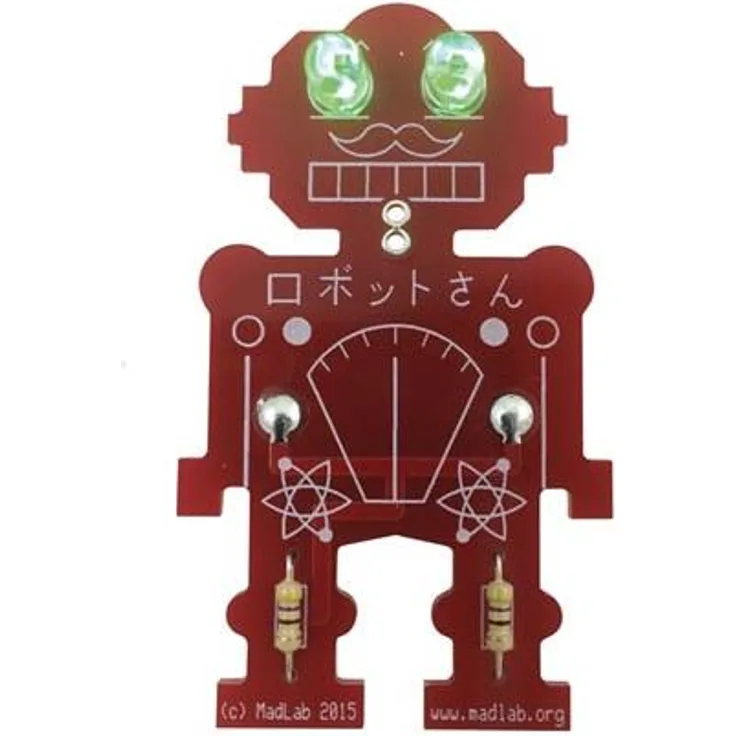 Whadda Lötkolben M. Robot MadLab 65 x 40 mm rot 6-teilig