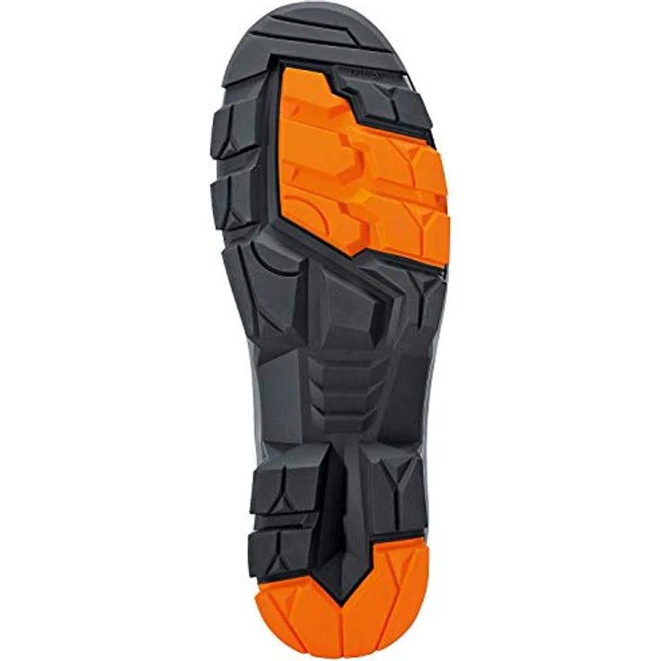 Uvex 65092  Unisex  Erwachsener  Sicherheitsstiefel  Schwarz  Orange  ESD  S3  SRC  Schnürverschluss – Bild 4