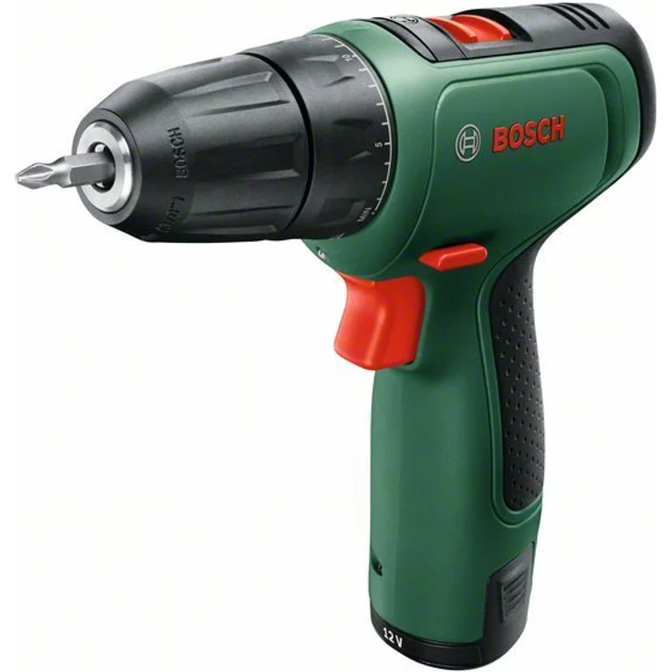 Bosch EasyDrill 1200 Akkubohrschrauber 12 V 20 Nm 2-Gang 20+1 Schnellspannbohrfutter 1x 1,5Ah Akku – Bild 1