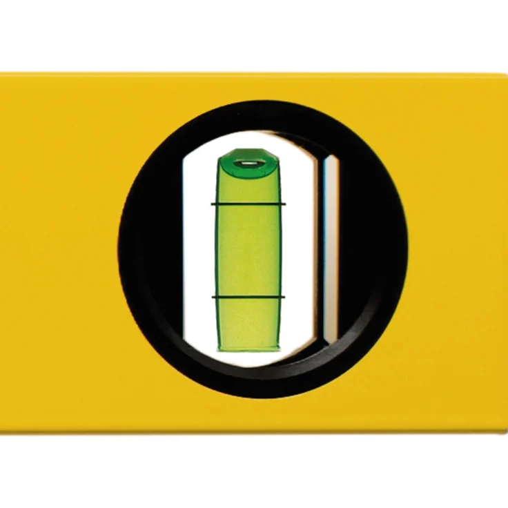 STABILA Wasserwaage Type 70-2, 180 cm, leichtes Alu-Profil, 1 Horizontal-Libelle, 2 Vertikal-Libellen, Made in Germany – Bild 5